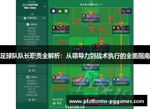 足球队队长职责全解析：从领导力到战术执行的全面指南