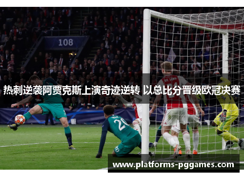 热刺逆袭阿贾克斯上演奇迹逆转 以总比分晋级欧冠决赛